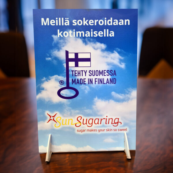 Sokeroidaan suomalaisella